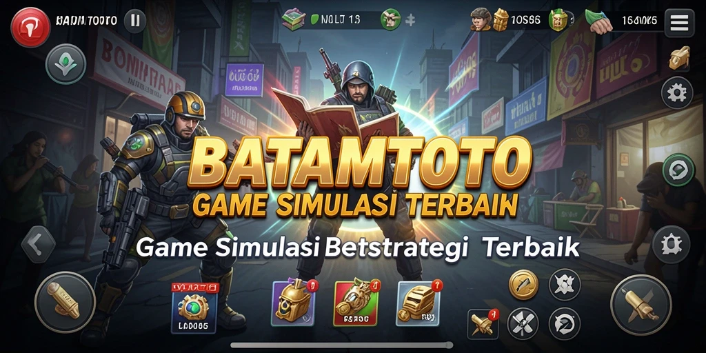 Tampilan menarik dari gameplay BATAMTOTO yang menampilkan strategi pembangunan dan pertempuran.