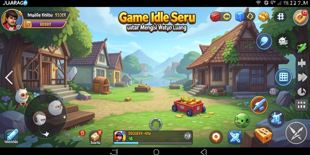 Tampilan gameplay JUARAGO yang menarik dan interaktif.