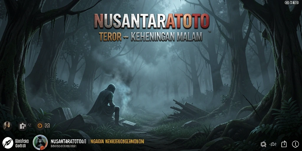Gameplay NUSANTARATOTO yang menyeramkan dan menegangkan.