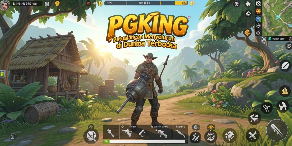 Gameplay menarik dalam dunia terbuka yang luas.